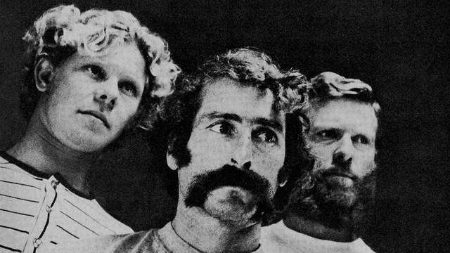 (L to R) Gary Propper, Mickey Munoz, Terry Martin, 1972. Photo: Brad Barrett