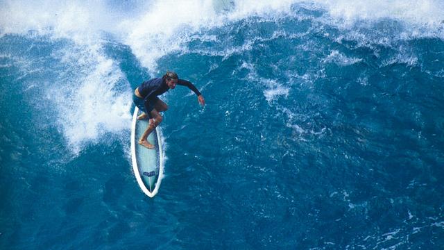 Joel Tudor, Pipeline, 1996. Photo: John Seaton Callahan