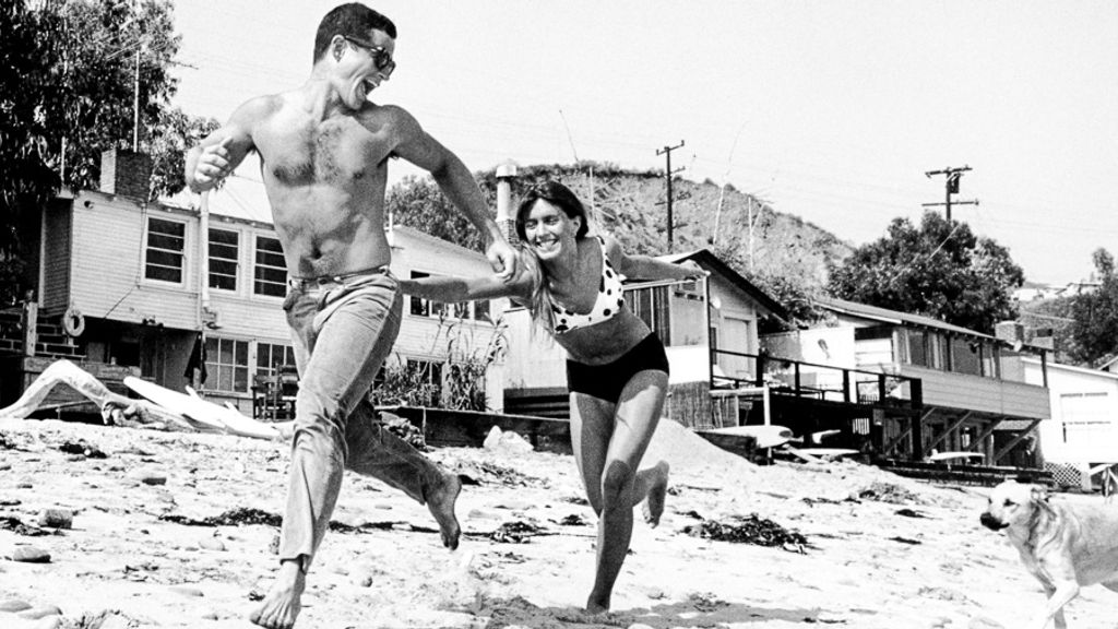 surfer and writer bill cleary at topanga beach