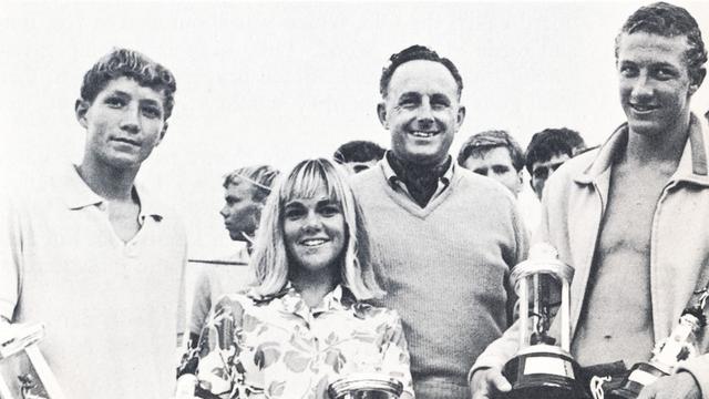 Bobby Brown (left), 1965 New South Wales Titles