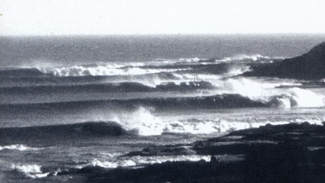 Empty lineup in Mexico, 1970. Photo: Chris Klopf