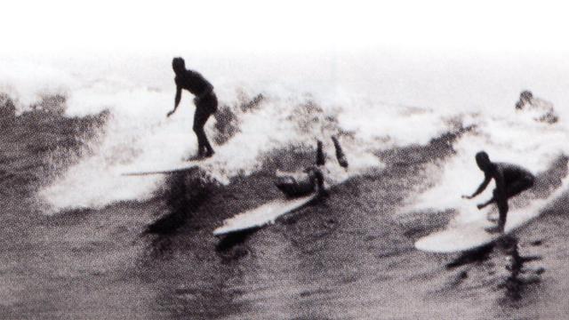 Eduardo Arena, far left, Lima, 1956