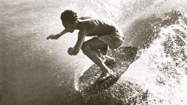 Paipo rider, 1964. Photo: Val Valentine