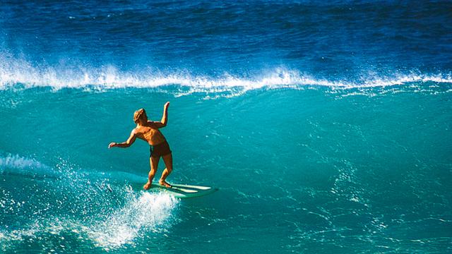 Sam Hawk, Rocky Point, 1976. Photo: Steve Wilkings