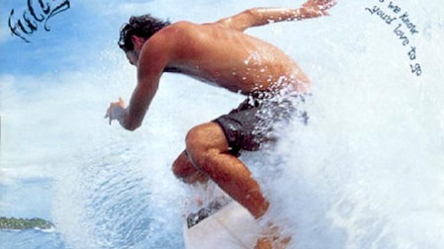 1997 Surfing magazine cover, shot by Tony Roberts