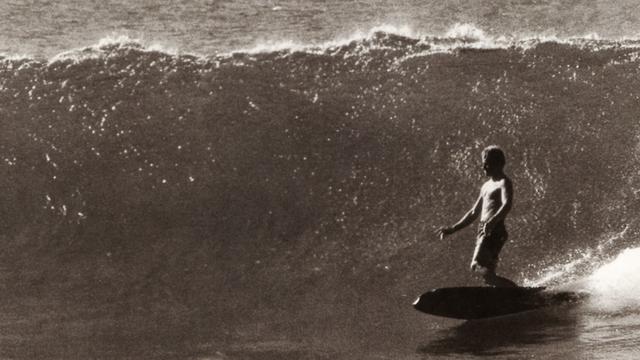 Russell Hughes, Burleigh, 1965. Photo: George Greenough