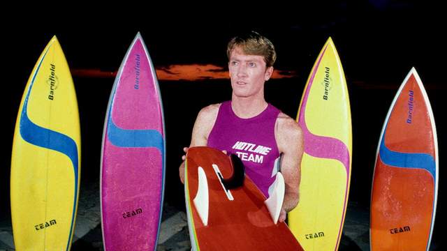 Bobby Owens his his 1982 quiver