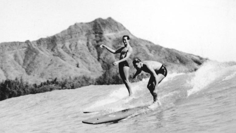 PRE-WAR PHOTOGRAPHS OF WAIKIKI BY TOM BLAKE | Encyclopedia of Surfing
