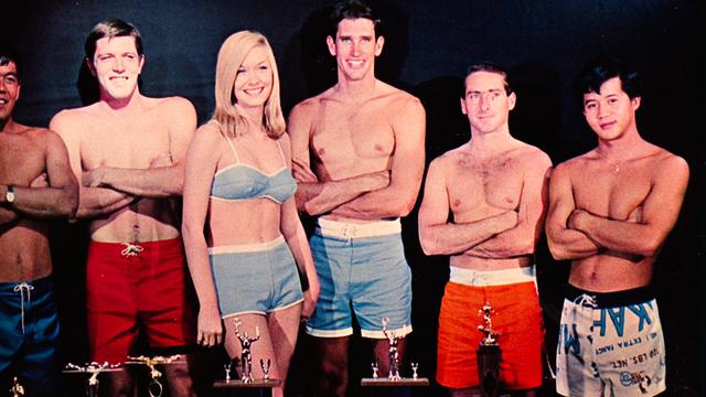 Detail from 1963 Hang Ten ad