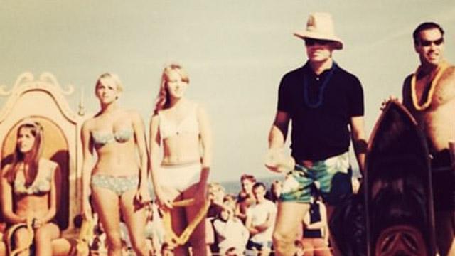 John Hannon (black shirt), Gilgo Beach, 1966