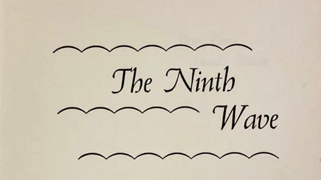 The Ninth Wave title page, first edition, 1956