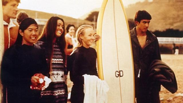 (Left to right) Randy Rarick, Kula Sunn, Anella Sunn, Sharron Weber, Keoni Downing. Bells, 1970