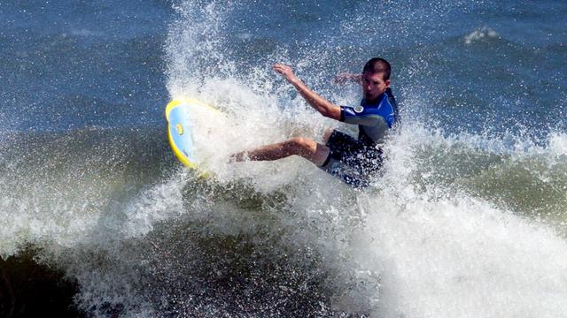 Virginia Beach, just prior to Hurricane Isabel