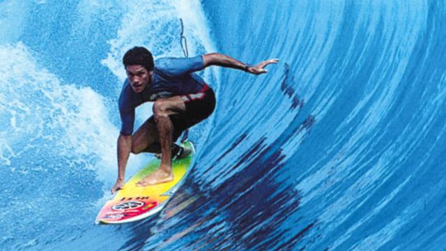 Brock Little, Teahupoo, 1994. Photo: Brian Bielmann