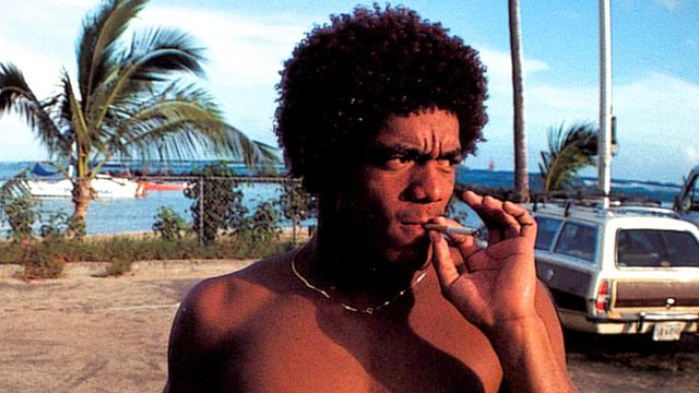 Buttons, Ala Moana parking lot, 1976. Photo: Warren Bolster