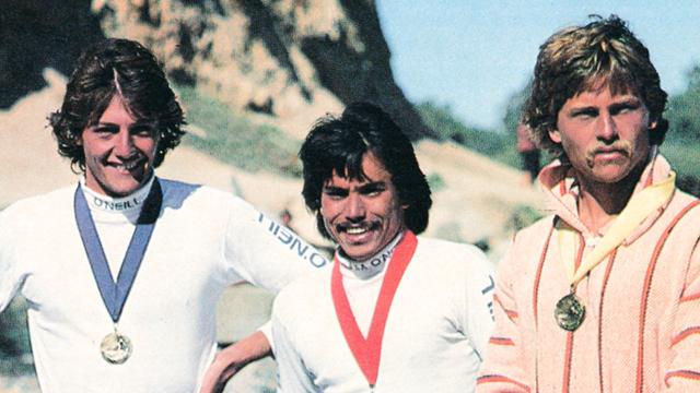 1977 Katin Finalists: Tomson, Abellira, Zimmerman. Photo: Warren Bolster