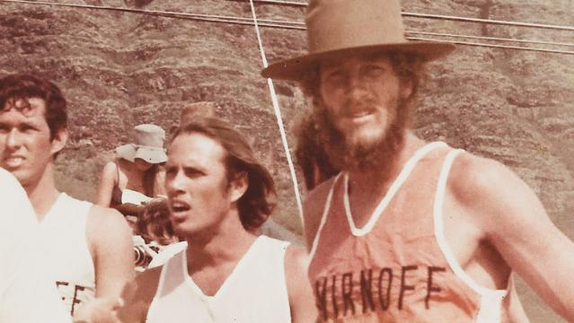 Nat Young (right) and Barry Kanaiapuni