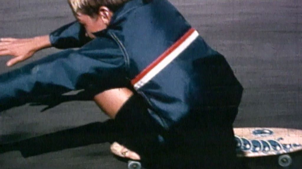 skateboarding at Palisades High School in 1965