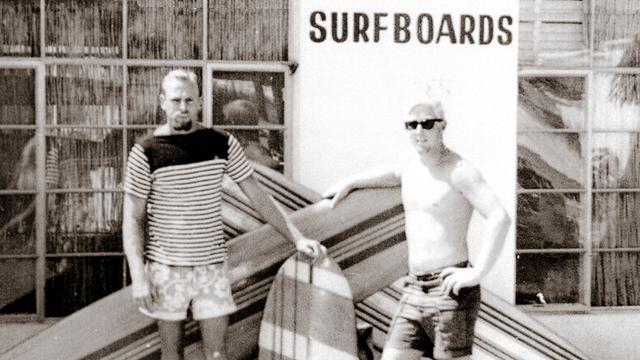 Jack Murphy, left, around 1965