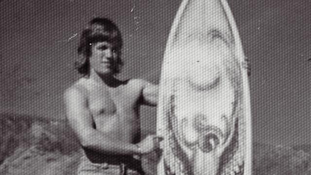 Peter Morrison with his Hot Buttered board.