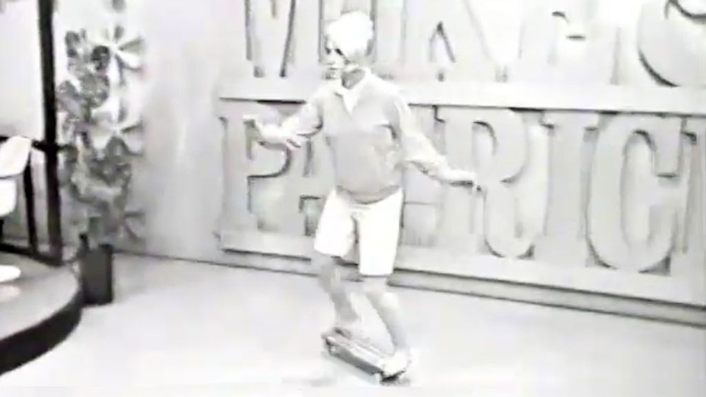 skateboarder Pat Mcgee on the mike douglas show, 1965