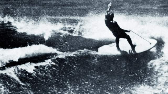 Surf leash, 1971 