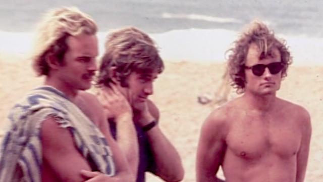 (L-R_ Bill Hamilton, Jeff Hakman, Corky Carroll