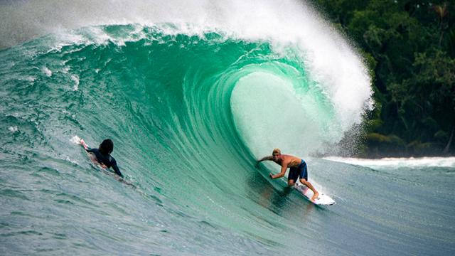 Mick Fanning, Panama, 2013. Photo: Ted Grambeau
