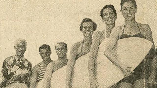 Betty Heldreich (2nd from right), 1956