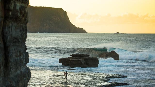 Small day at Shipstern Bluff