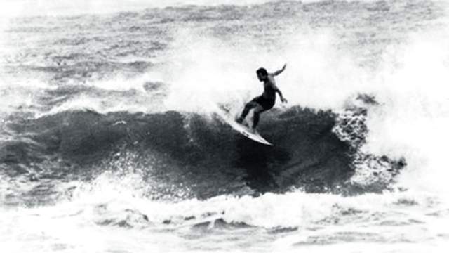 Jeff Haney at Canaveral Jetties, Florida. Photo: Florida Surf Museum