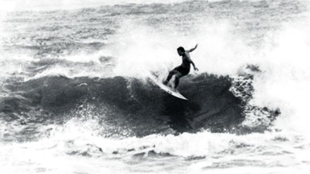 Jeff Haney at Canaveral Jetties, Florida. Photo: Florida Surf Museum