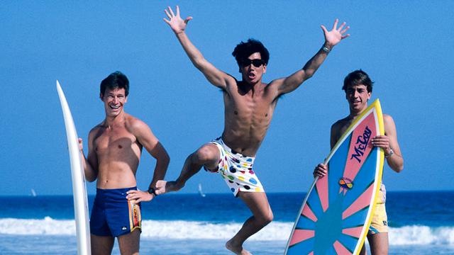 Newport Beach surfer, 1980. Photo: Larry Moore