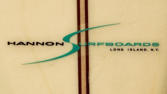 Hannon Surfboards logo, mid 1960s