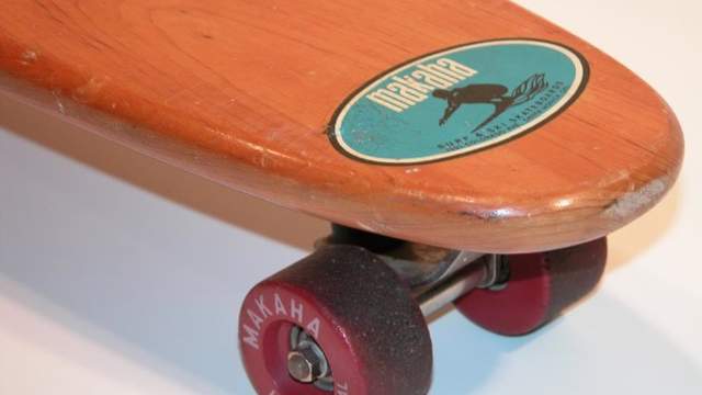 Makaha model skateboard, mid-'60s