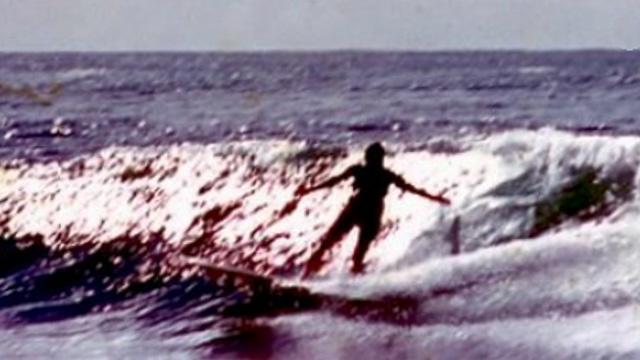 Judy Trim, Burleigh Heads, 1974. Photo: Kim McKenzie