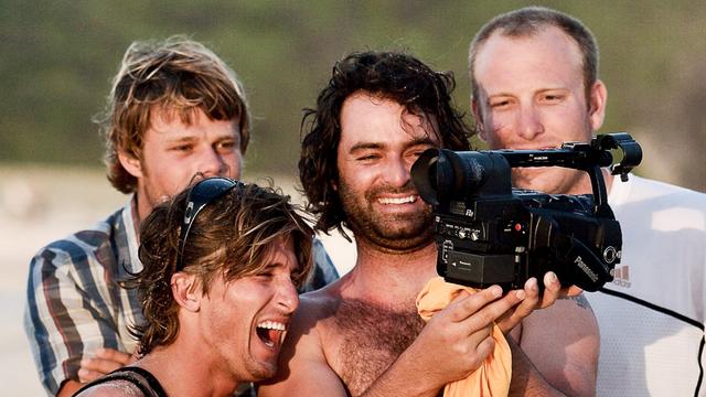 Greg Browning, with camera. Photo: Mike Balzer