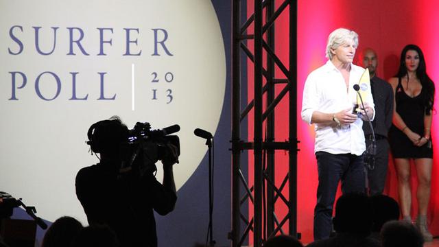 Sam George at 2013 SURFER Poll Awards