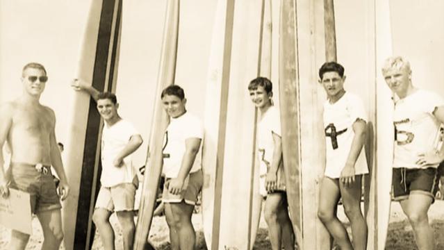 Cecil Lear, left, Belmar, New Jersey, 1963