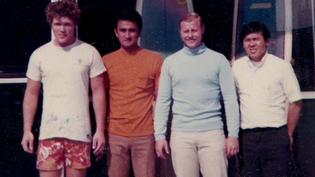 Dan Heritage (second from right), 1968