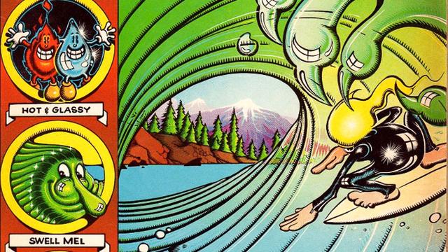 "Tales from the Tube" cover, art by Rick Griffin