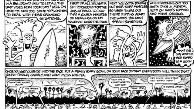 Wilbur Kookmeyer strip (SURFER, 1986)