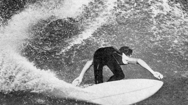 S-turn in Florida, 1970. Photo: Larry Pope