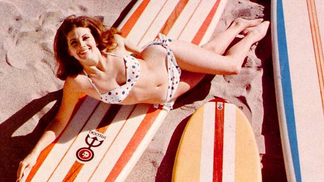 Surfboard ad, 1966 
