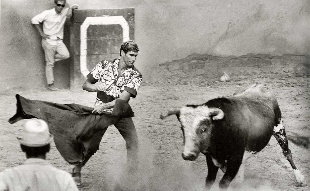 surfer joey cabell, bullfighting