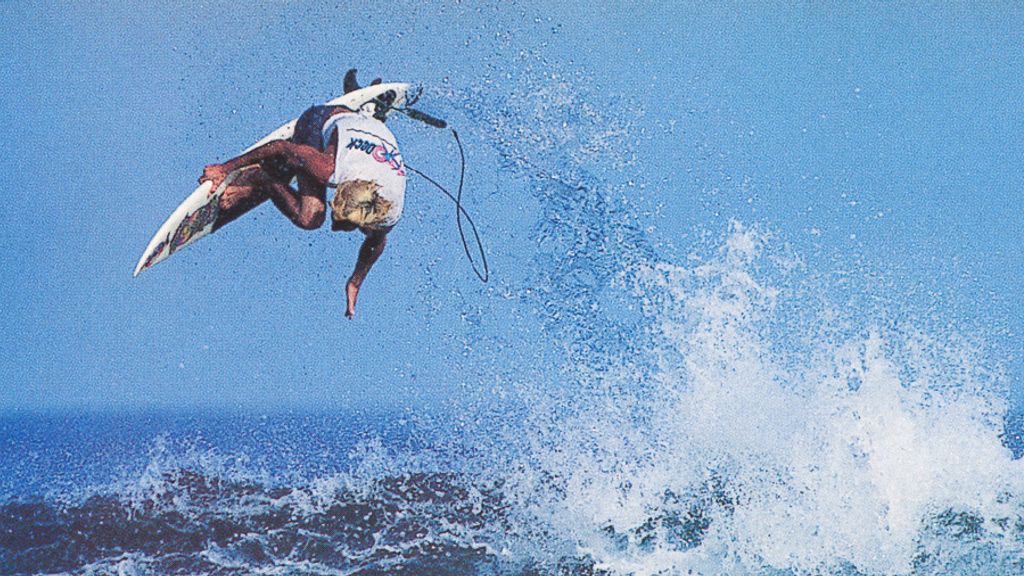 Chistian Fletcher at Lower Trestles, 1990