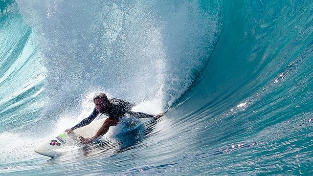 Rochelle Ballard, Teahupoo. Photo: Brian Teeter