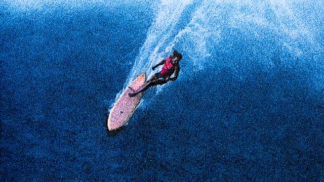 Alec Cooke, Waimea, 1983. Photo: Sato