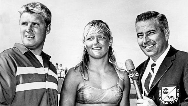 Philips and Joyce Hoffman on Wide World of Sports