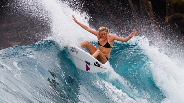 Lakey Peterson, 2012. Photo: Jason Kenworthy